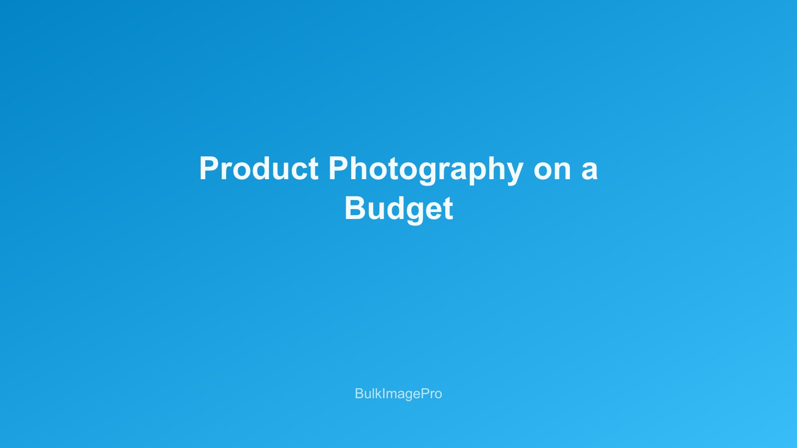 Amazon Product Image Requirements and Best Practices (2026) - BulkImagePro