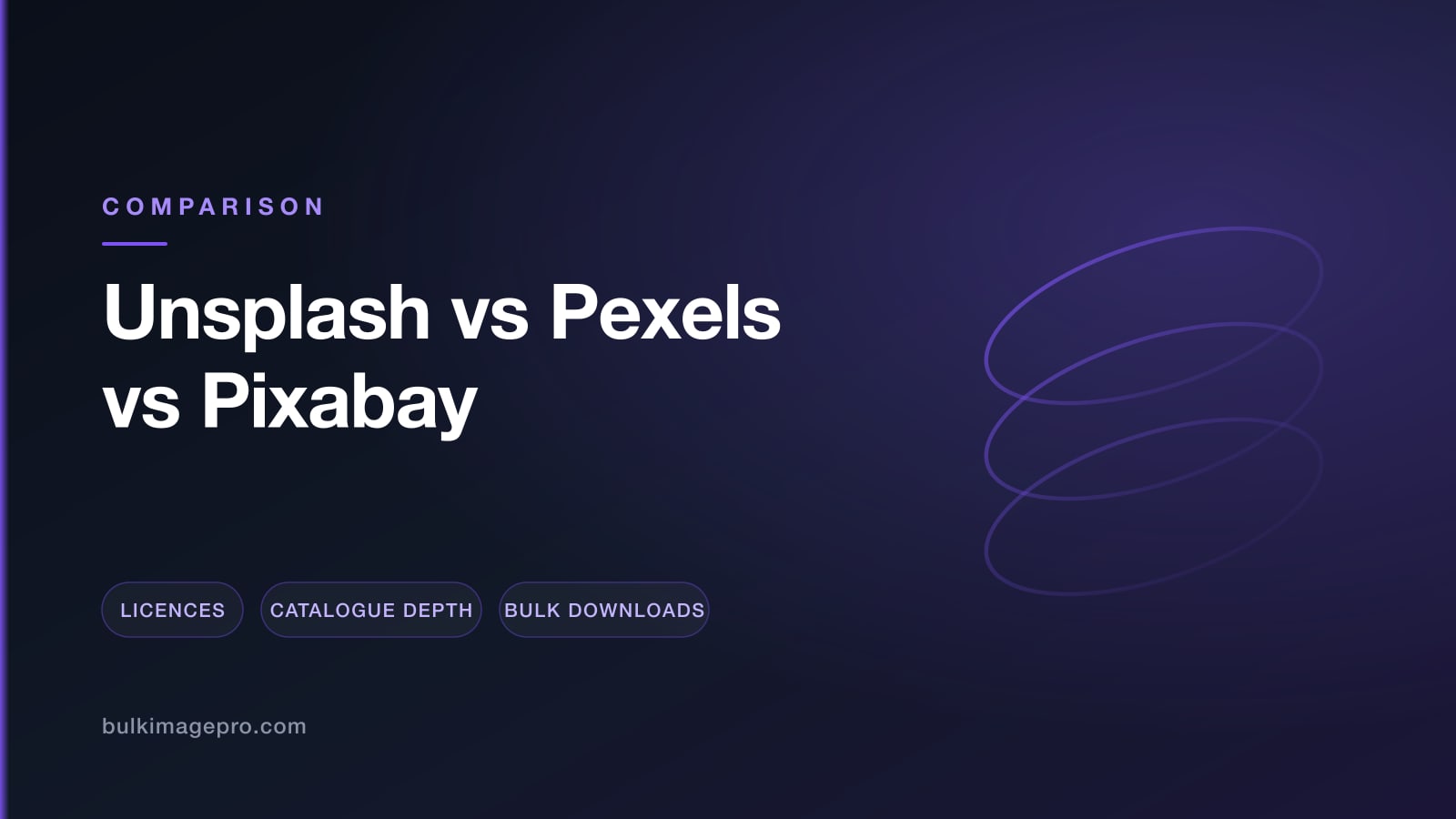 Unsplash vs Pexels vs Pixabay compared for bulk downloads